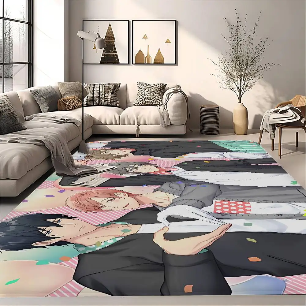 Anime T-Ten CountS Kitchen Mat Kids Room Bedroom Decoration Balcony Anti-Slip Doormat Living Room Alfombra