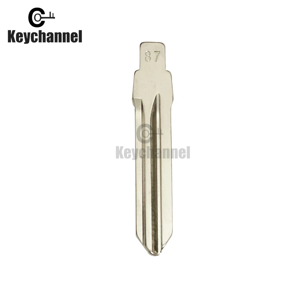 Keychannel 10Pcs/Lot B111 #87 KD Blade For Buick LaCrosse Remote Blade For KD VVDI Flip Remote NO.87 Blade Locksmith Tool