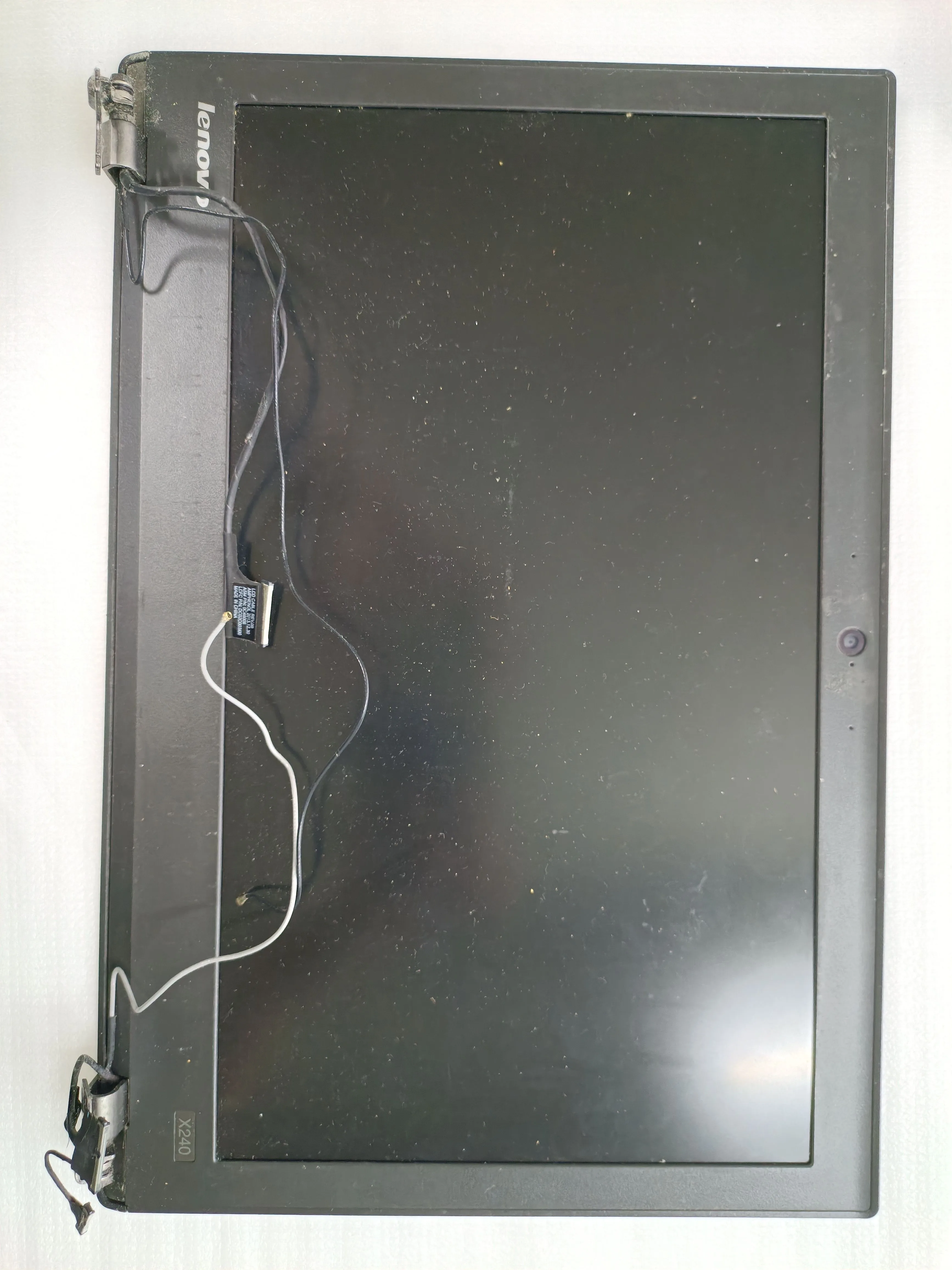 

Used Original for Lenovo Thinkpad X240 Screen Assembly Upper Half A B Case Pivot Cable Camera
