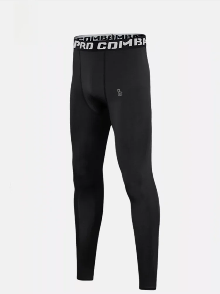 

Hagis Captain Men's Spor Tight Pants Baskeall High Elastic Qui Dry Fitn Crion Running Set Training Straight Le...