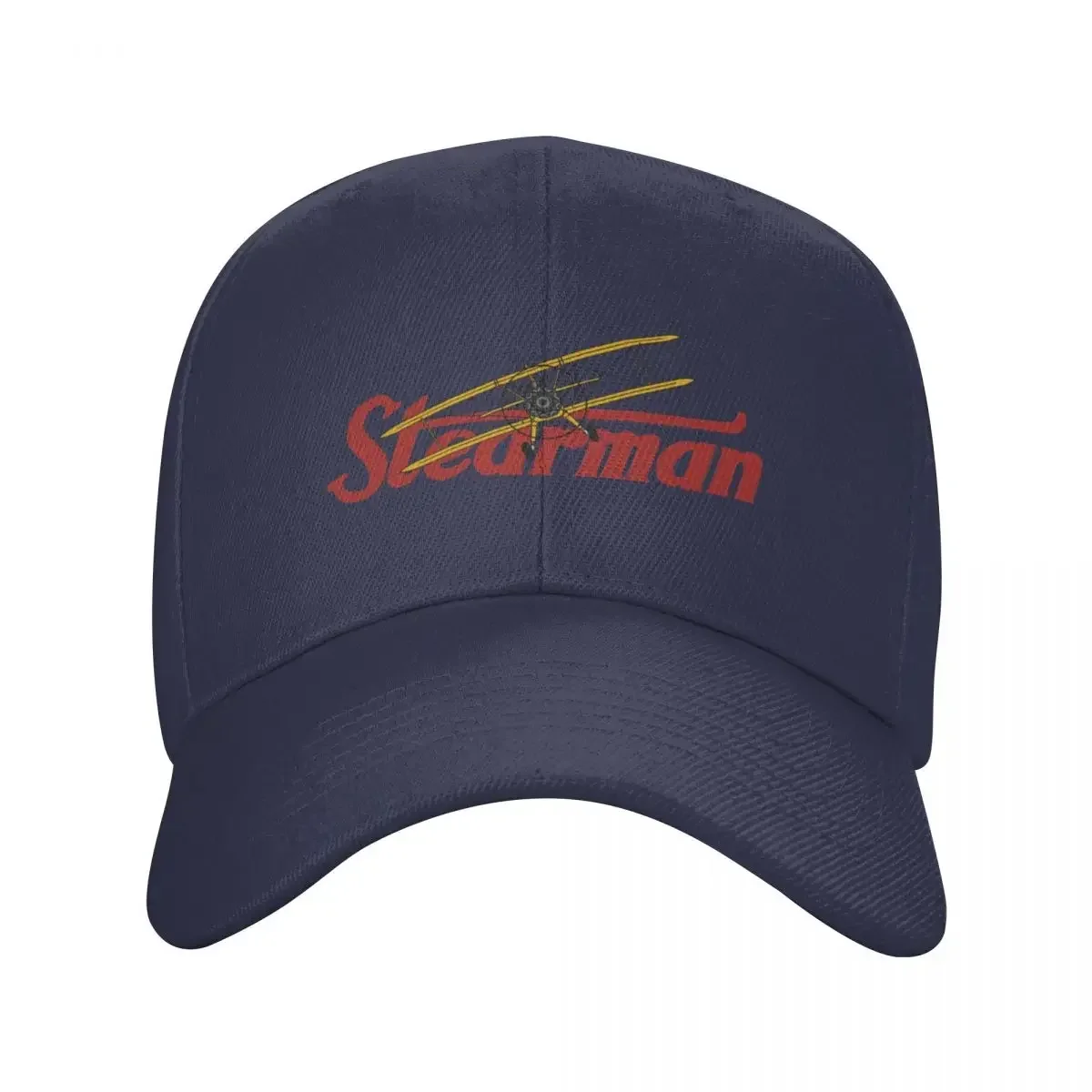 Stearman Bi-Plane Iconic Vintage Cap baseball cap beach Beach bag Luxury cap hat for women Men's