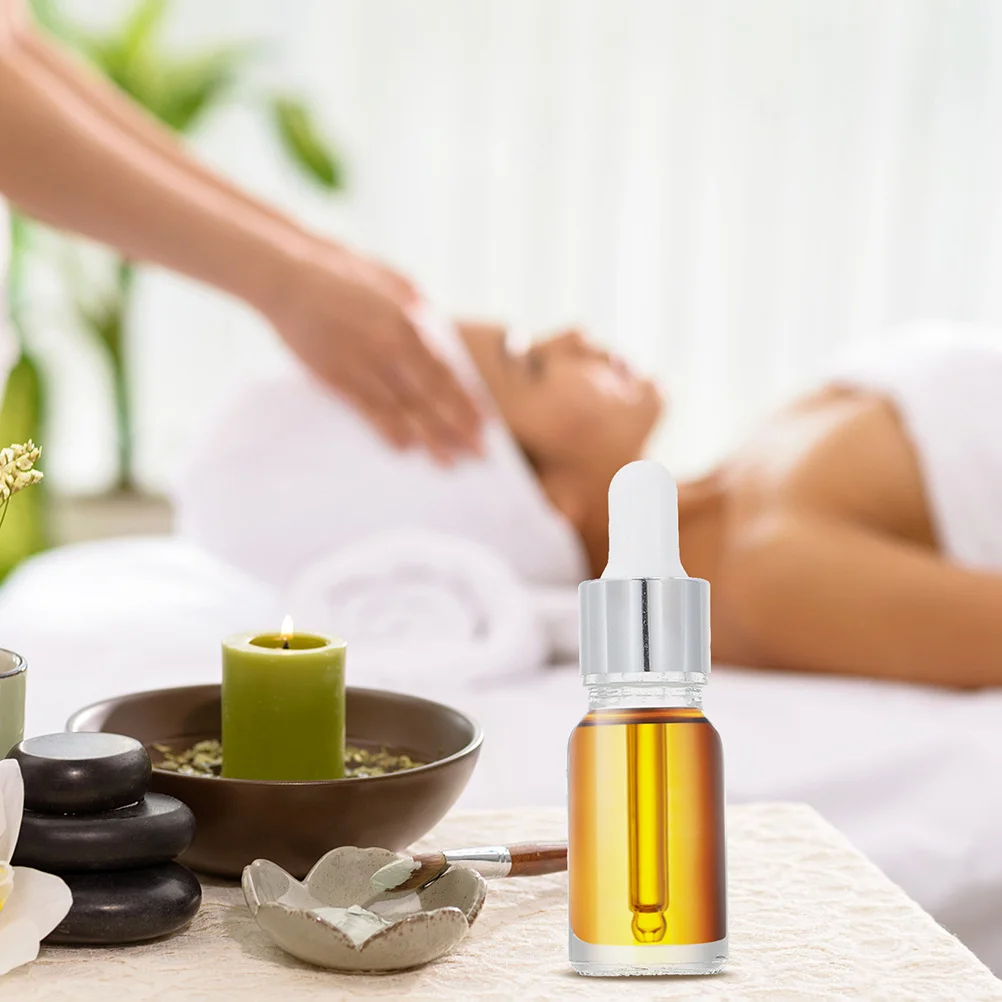 12 Uds. Botellas cuentagotas de aceite esencial, botellas pequeñas portátiles de vidrio grueso a prueba de fugas para Perfume, aromaterapia, viaje