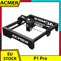 ACMER P1 Pro 20W Laser Engraver Cutter, Air Assist, Fixed Focus, 0.08*0.1mm Spot, 0.01mm Engraving Accuracy, 400*390mm