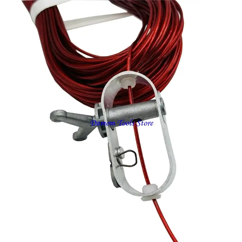 57BE Permanent Outdoor Cable Structure For Winter Pool Canopies Includes Steel Cord Regulator