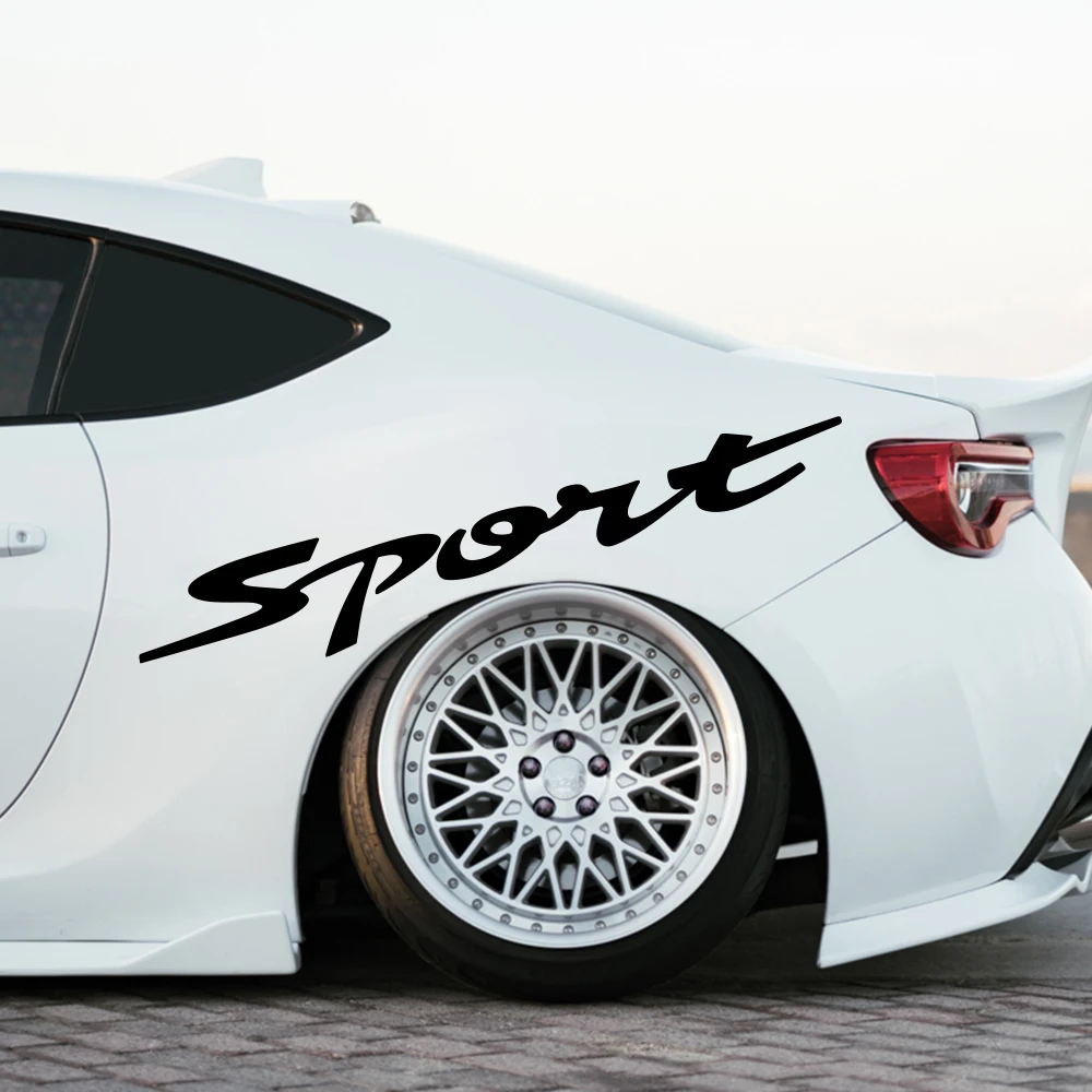 

Car Sticker Side Racing Stripes Door Vinyl Decals Sport Styling Sticker Accessories For Truck Automobiles Waterproof Decoration