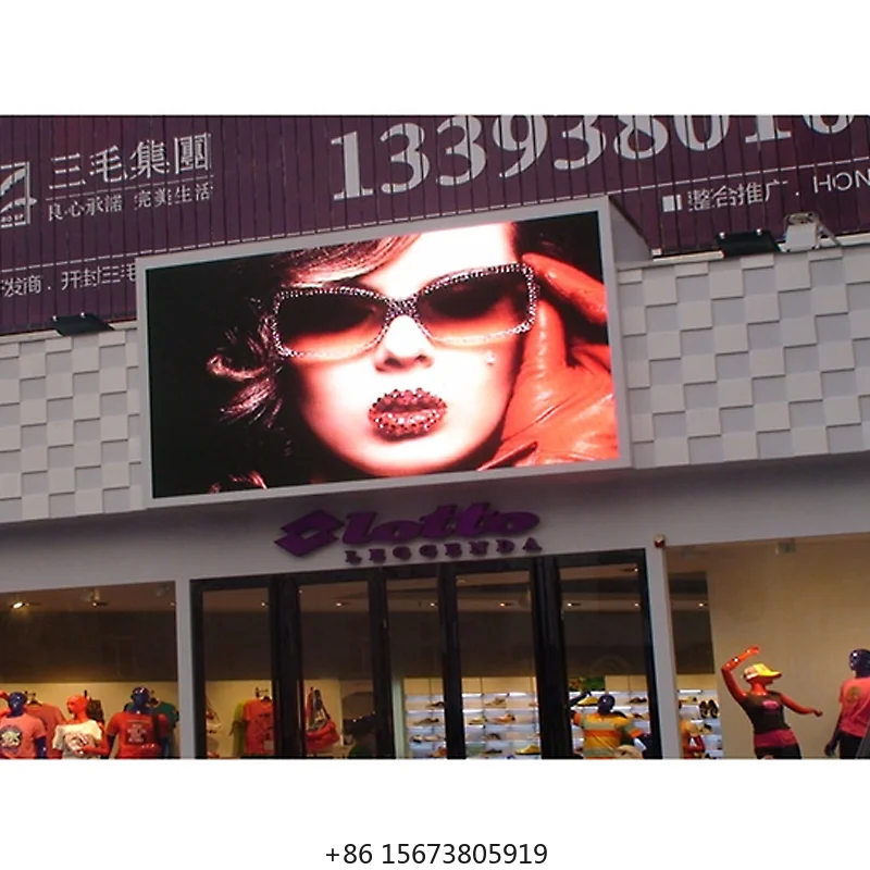 Fixed Install Digital Billboard Outdoor Advertising Board Digital Display Led Outdoor Screen for Commercial Advertising