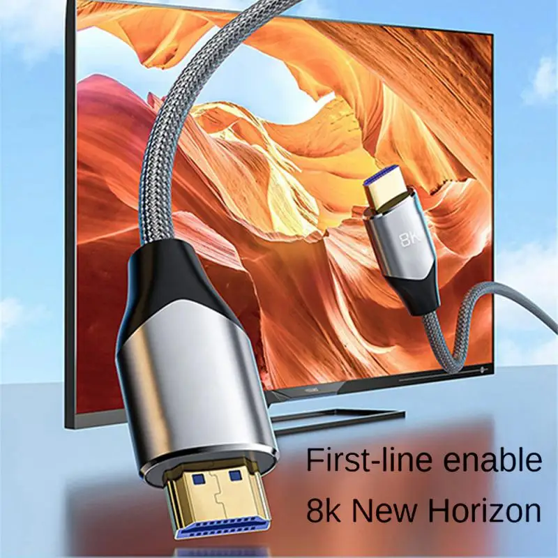 Connection Lines Enhanced Visual Experience Flexible Premium 8k Experience Computer Video Cables And Connectors Popular Durable