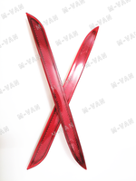 A2228200374 A2228200474 luces reflectoras parachoques traseras dobles izquierdaderecha, plástico rojo W222 S300 S320 S350 S400