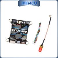 JHEMCU VTX30-800 5.8G 40CH PitMode 25mW 100mW 200mW 400mW 800mW Adjustable VTX 2-6S 30X30mm for RC FPV Racing Freestyle Drone