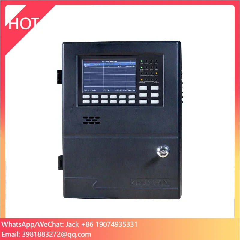 

Store 10000+ Alarm Records Large Networking Capacity Very Easy Operation ZhongAn S8200 Multi Gas Alarm Control Panel