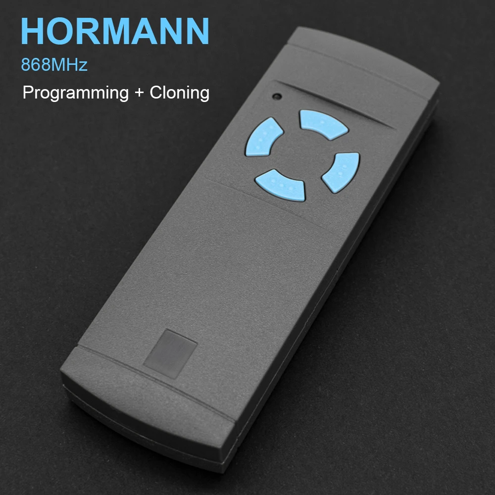 Синяя кнопка HORMANN 868 Пульт дистанционного управления для гаражных ворот 868 МГц HSM2 HSM4 HSE4 HSE2 HS1 HS2 HS4 868,35 МГц Ручной передатчик