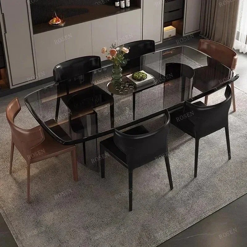 Mesa de comedor, mesa de café, mesa auxiliar de vidrio, mesa de estudio junto a la cama, juego de mesa y sillas para comedor.