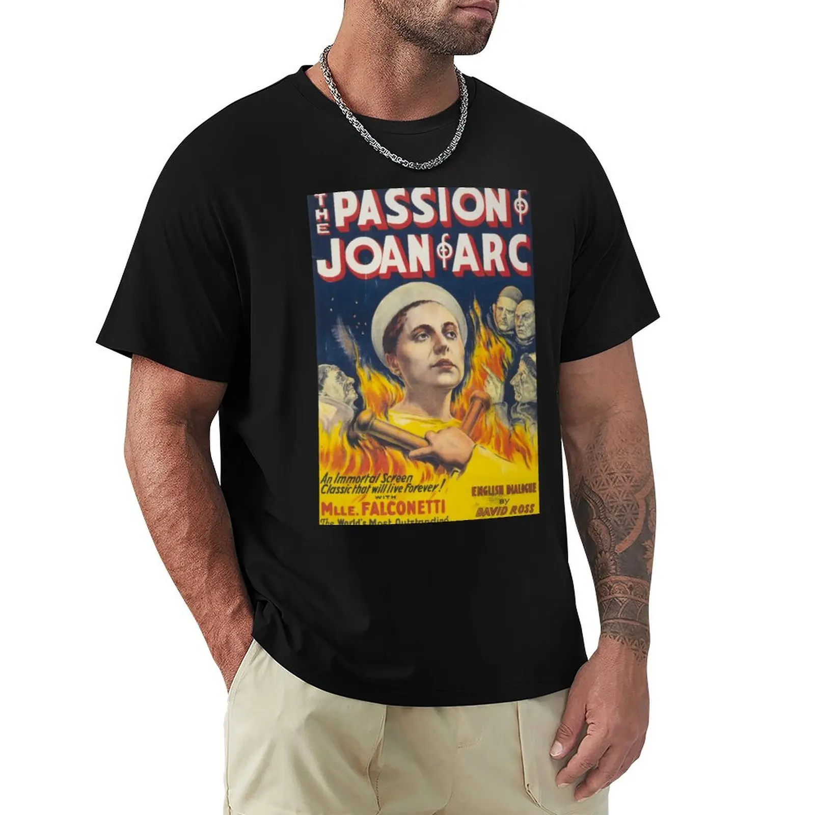 

The Passion Of Joan Of Arc Movie Poster T-Shirt shirts graphic tees Funny t-shirts new gifts and t-shirts anime shirts men