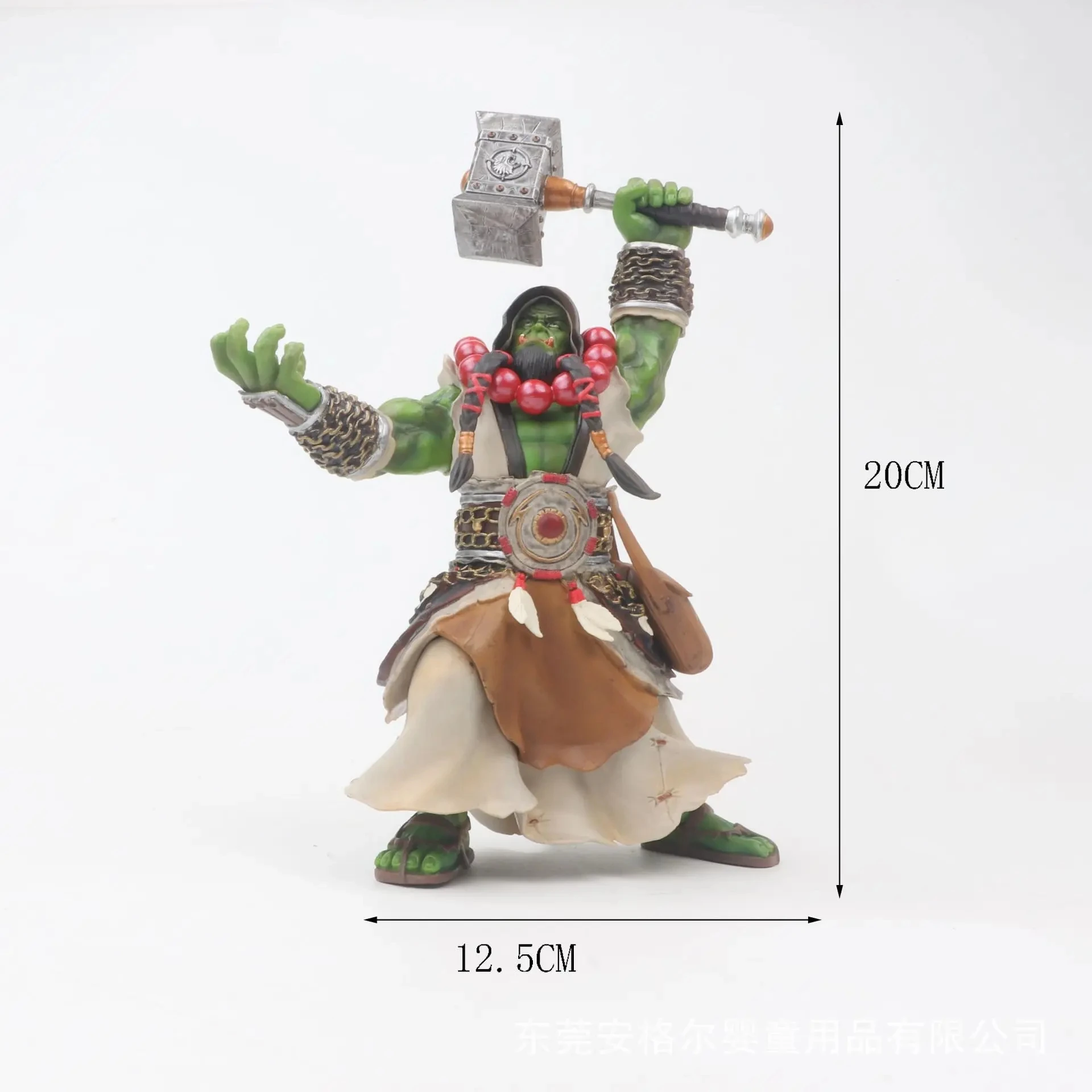 

DC WOW Thrall The Orc Shamman Figure, PVC Statue, ACGN Figure, Collectible Model Toy, 20cm