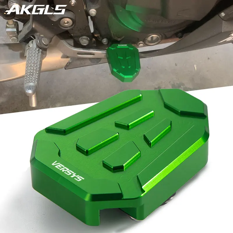 For Kawasaki VERSYS1000 VERSYS 650 300 1000 ER6N ER6F rear foot brake pedal pad enlarged extender rear brake pedal Accessories