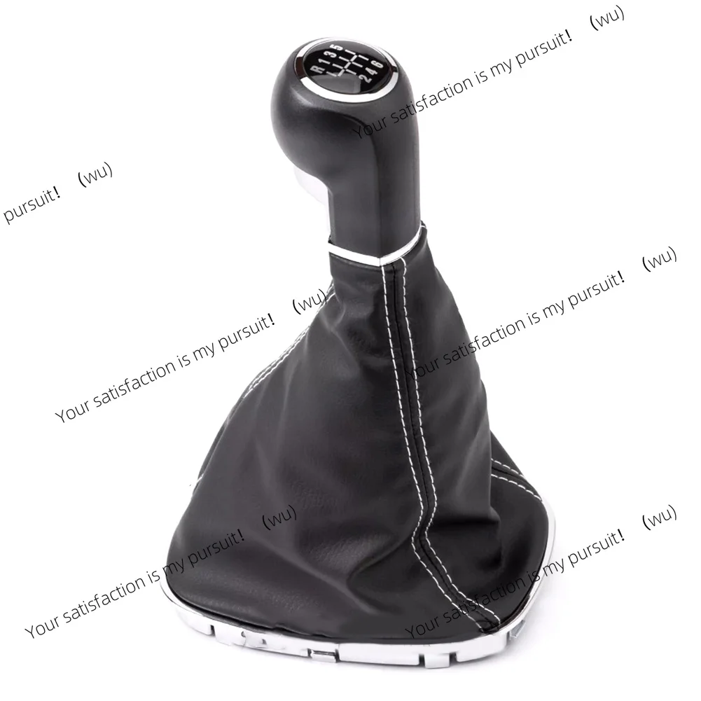 For Opel Corsa D S07\\\'s 6 Speed Setup Enhanced Driving Experience with Black Leather Gear Shift Knob Tailored