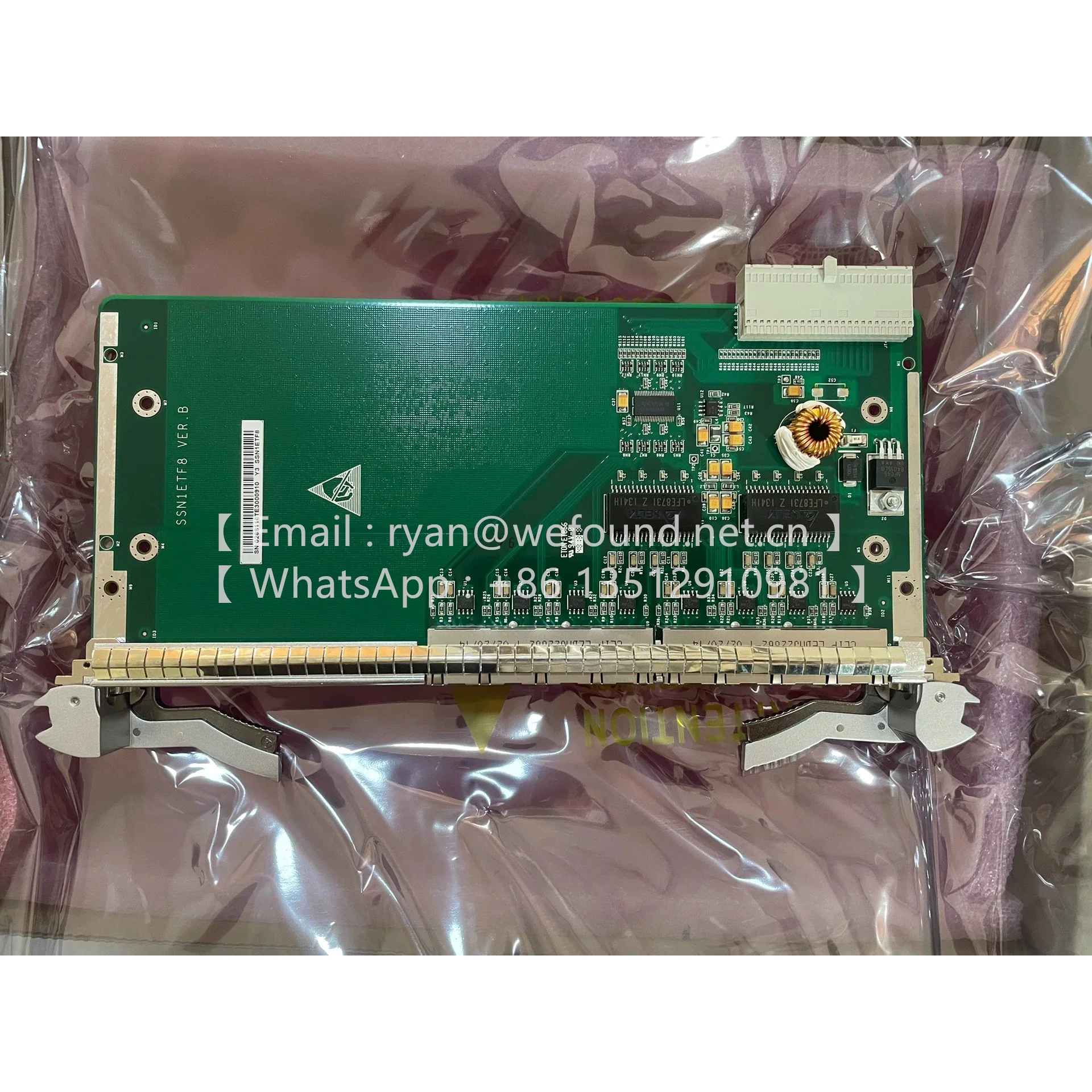 N1ETF8  SSN1ETF8  03026811  8-Port 10M/100M BaseT Fast Ethernet Interface Board