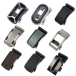 Plyesxale High Quality Alloy Belt Buckles For Men 35mm Automatick Luxury Designer Buckle Heads For Men Ratchet Accessories B40