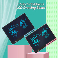 16/10Inch LCD Children's Drawing Tablet Educational Toys Doodle Writing Tablet Child Gifts USB Charging Electron Handwriting Pad