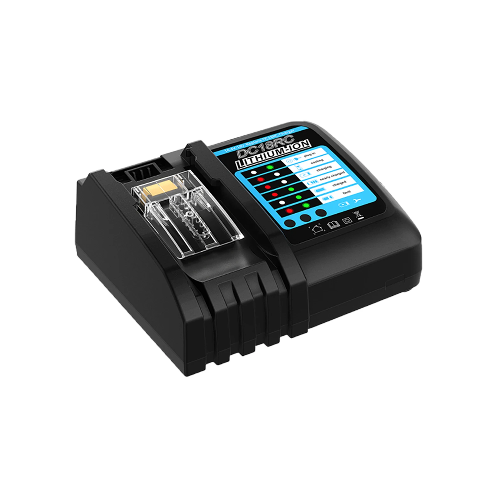 Voor Makita BL1830 Batterij 18V 8000mAh Batterij BL1830 BL1815 BL1860 BL1840 Tool Oplaadbare Batterij Met 6A Lader