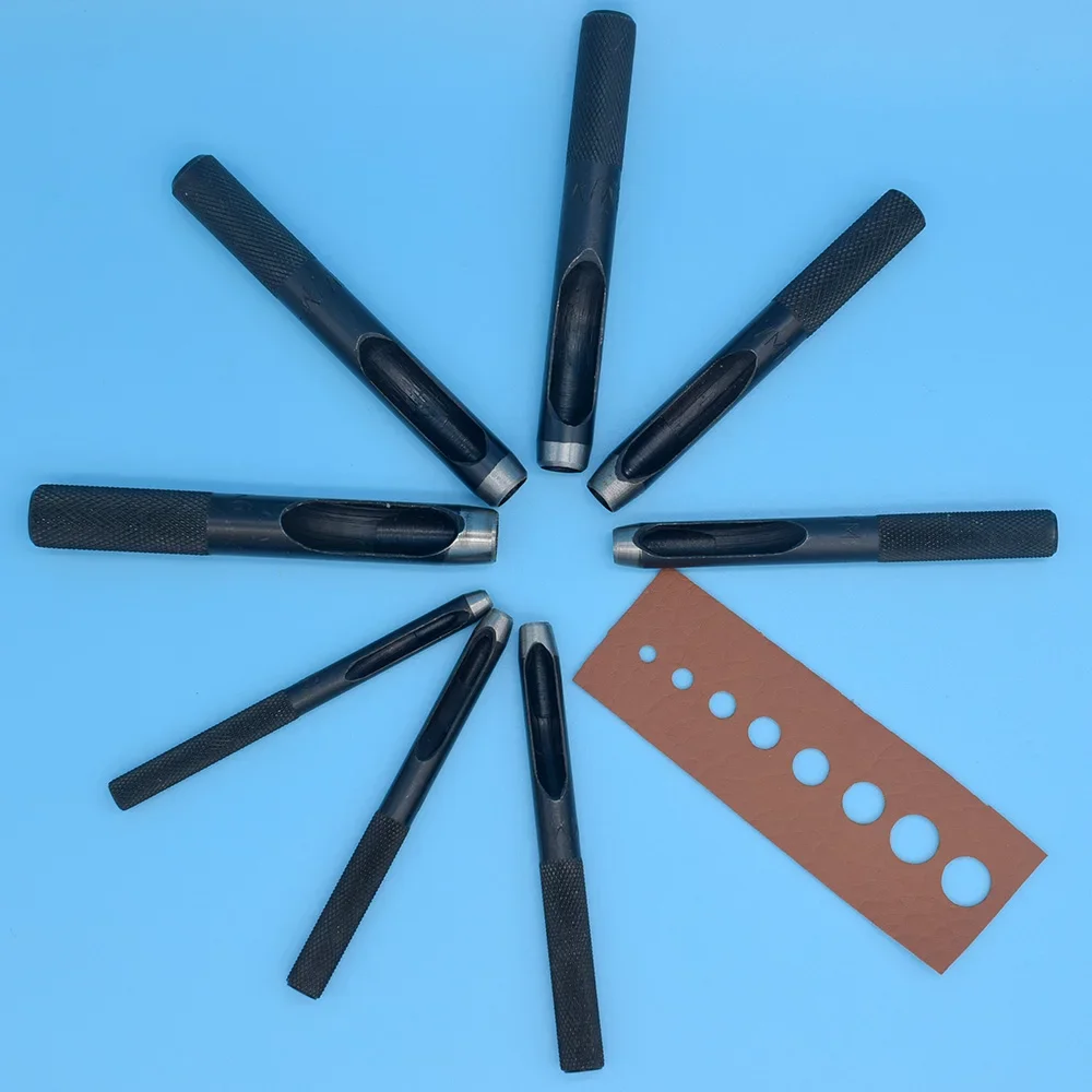 3-10MM Metal punch tool. Eyelets mold. DIY bulk Clothing .rivet. Button. Leather. Belt holes.Apparel Sewing patches accessories