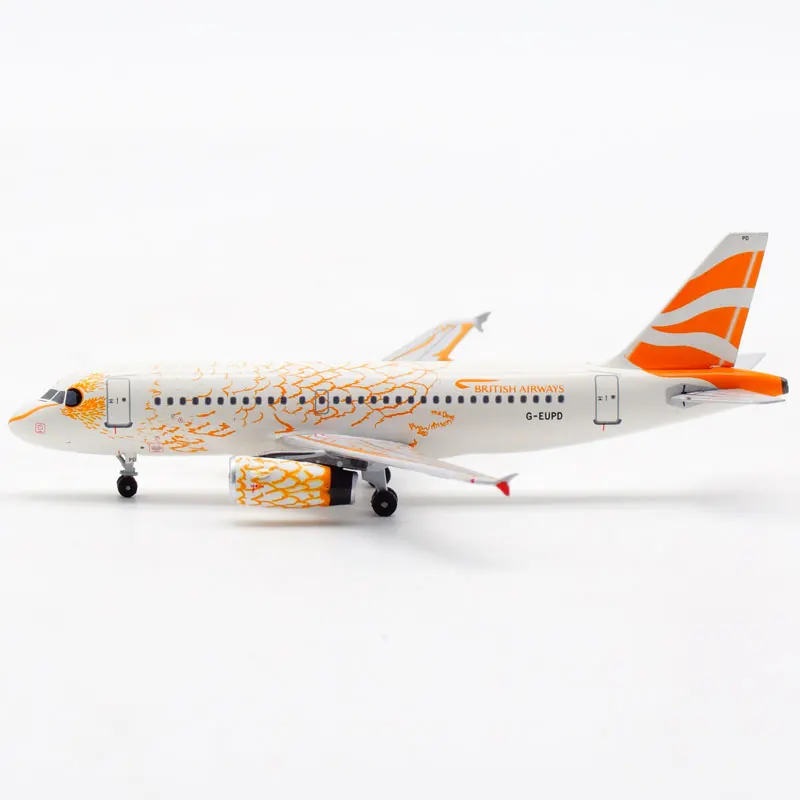 

British Airways A319-131Civil aviation Airliner Alloy & Plastic Model 1:400 Scale Diecast Toy Gift Collection Simulation