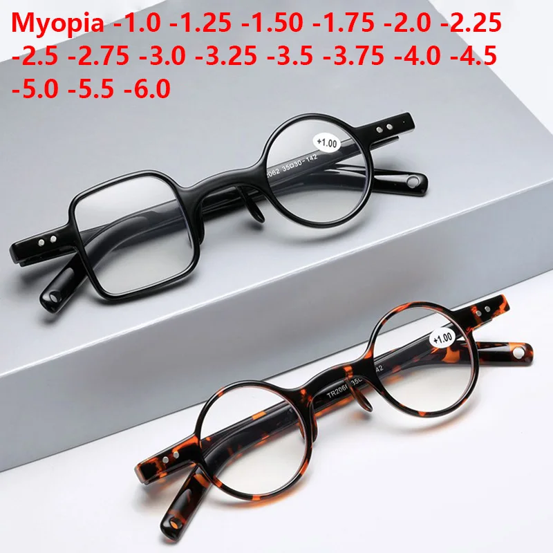 

Очки для близорукости — один круг на каждой стороне, древняя маленькая круглая оправа TR90, уникальная маленькая оправа для близорукости, старомодная пресбиопия
