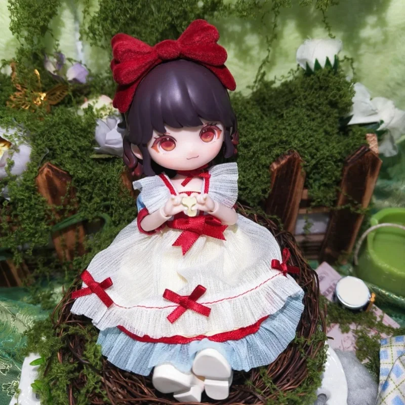 متوفر في المخزون الأصلي Liroro خرافة منزل سلسلة Ob11 1/12 Bjd صندوق أعمى Kawaii أنيمي الشكل الدمى صندوق غامض لعبة عصرية هدية