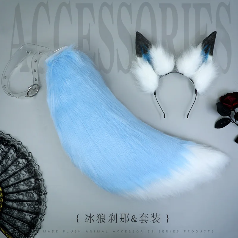 

Lolita Accessories Japanese Loveliness Girl Headwear Cosplay Anime Expo Beast Ear Animal Tail Party