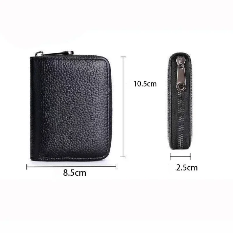 20 Slot per schede porta carte PU Business Bank Credit Bus ID Card Holder Cover portamonete uomo donna portafogli borsa Organizer