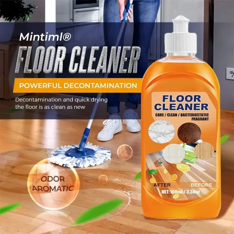 

100ml Powerful Decontamination Floor Cleaner Liquid Wood Floor Stain Remover Cleaning Polishing Brightening Repair Scratch Tool