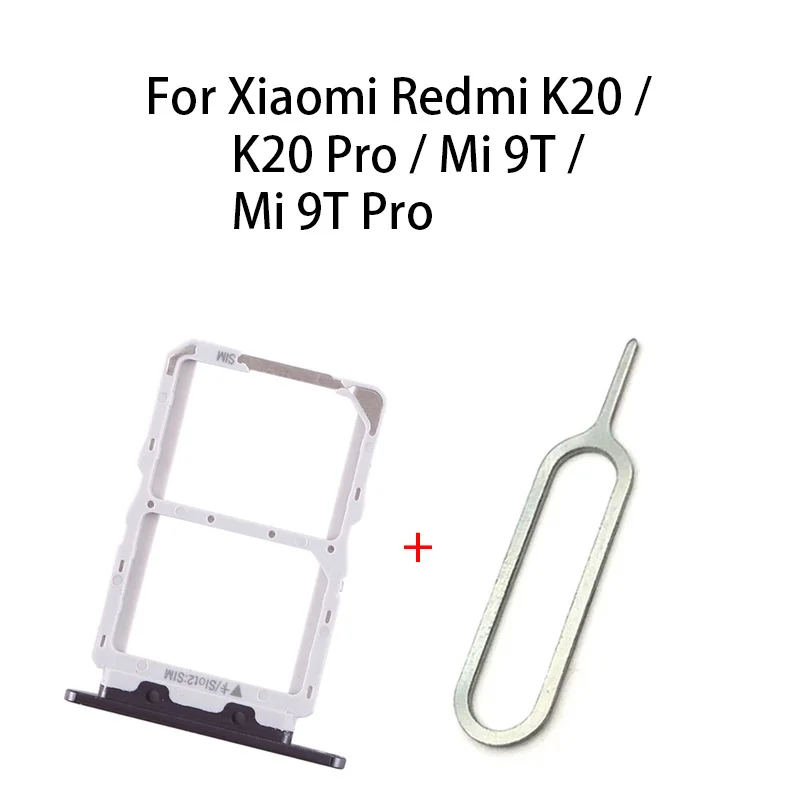 

Daul SIM Card Tray / Micro SD Card Tray for Xiaomi Redmi K20 / K20 Pro / Mi 9T / Mi 9T Pro