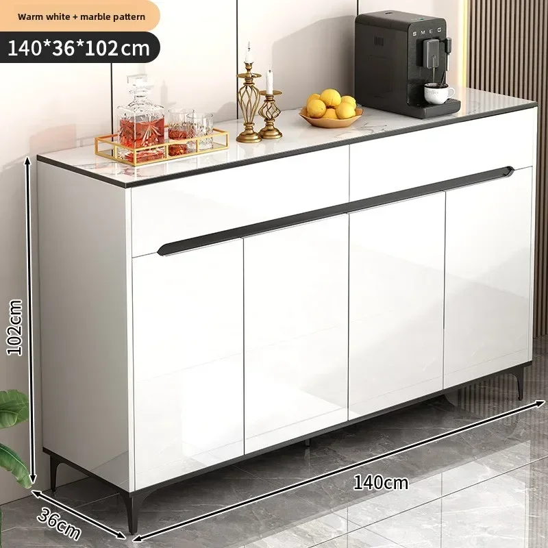 New model shoe cabinet household wall integrated porch cabinet multi-layer storage locker shoe rack