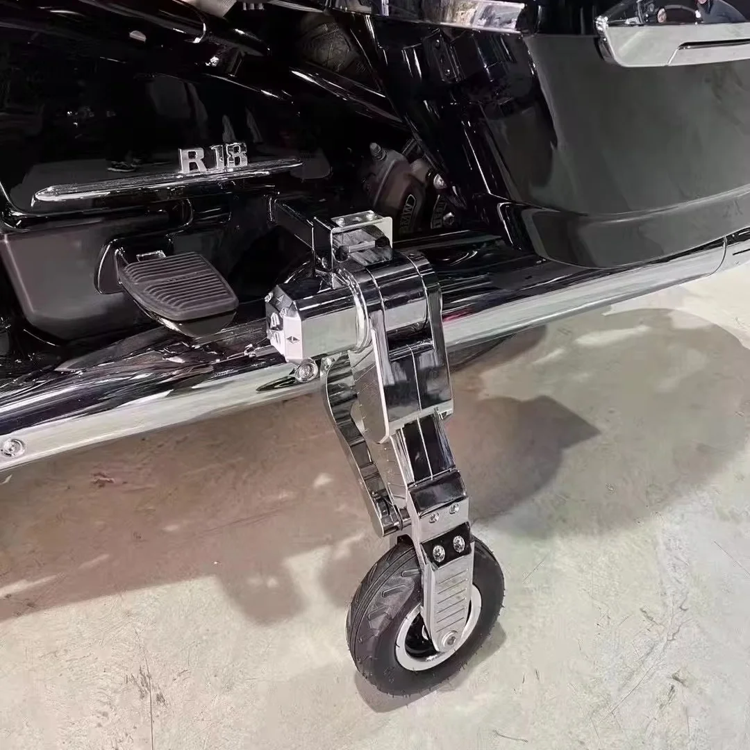 

Подходит для ледяной части шестерни Legup для индийского вождя и RoadMaster, вспомогательный парковочный кронштейн для мотоцикла с тренировкой посадки W