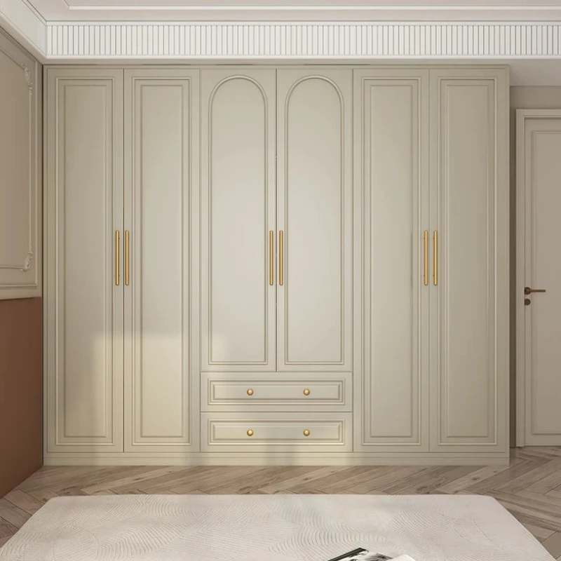 

Bedroom Women Luxury Wardrobes Wooden Closet Storage Clothes Organizer Wardrobes Home White Armario Armable De Ropa Furniture