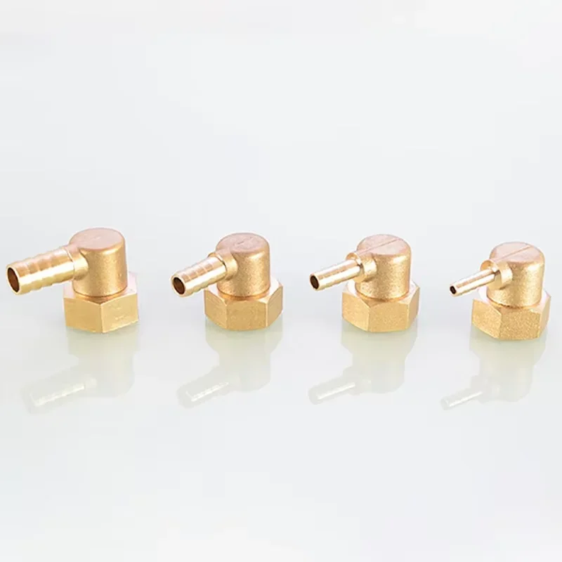 1/2/5/10/20/50 قطعة النحاس معبد تسوي الاتحاد الكوع 1/2 ''التوصيل خزان المياه الغاز هوائي المطاط خرطوم 4/6/8/10 مللي متر الأخضر رئيس #5