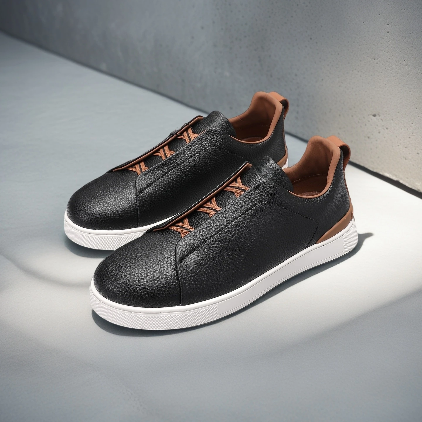Luxe merk herenschoenen Handgemaakte casual sneakers Zakelijke instapschoenen Antislip ademende sportschoenen Loafers Vakantiegeschenken