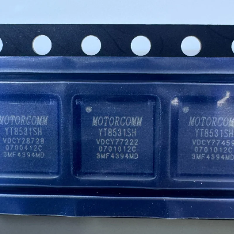 

5 Pieces of Brand New Original Yt8531Sh-Ca with Silkscreen Yt8531Sh Qfn40 Ethernet Transceiver Chip Ic