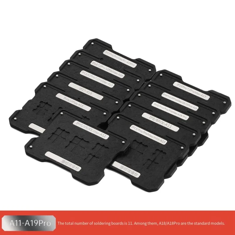 

FEDI-For Mobile Phone Compatible BGA Reballing Stencil A11-A19 Pro Plate Moving And Tin Planting Table Kit BGA
