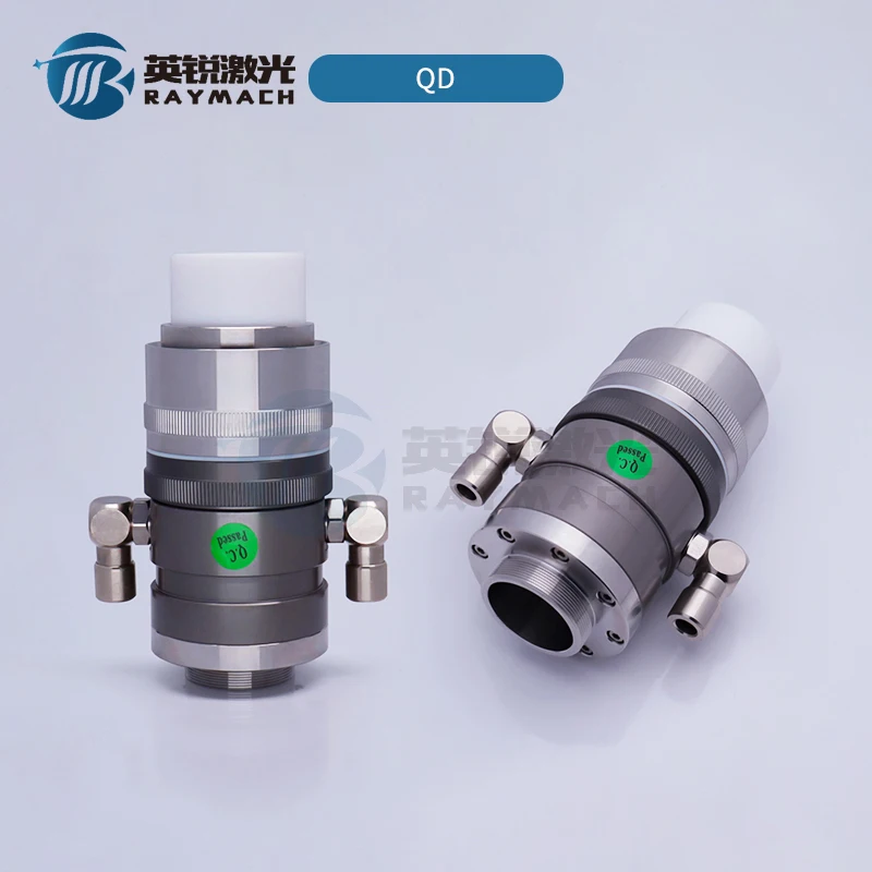 Raytools Fiber   Head QBH Interface Spare Parts WSX QD Connector Plugs Precitec Fiber Q+ Water Cooling Raycus Power Source