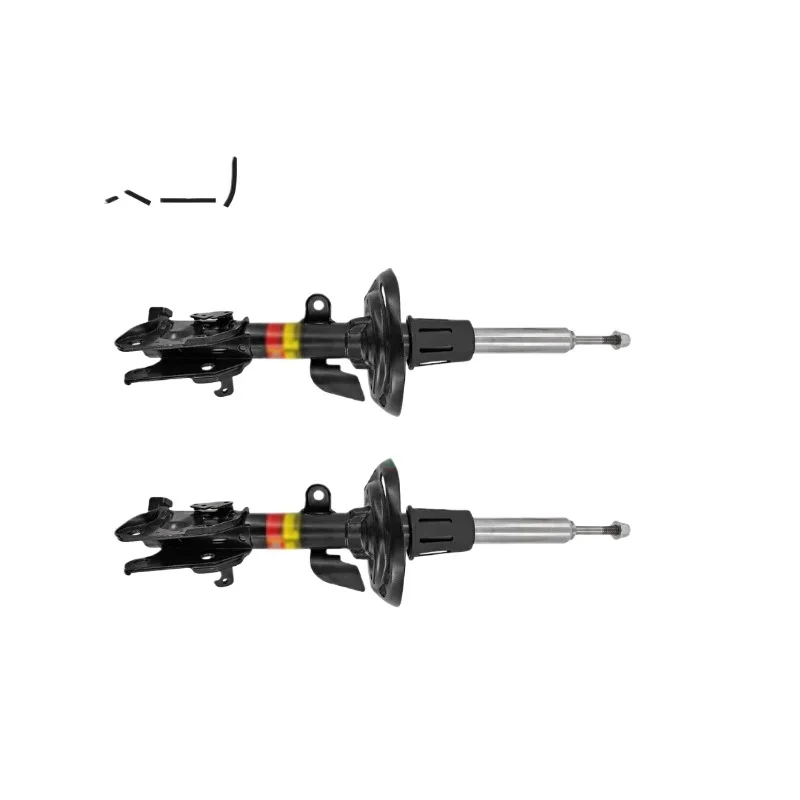 A pair of front electronic shock absorbers suspension system automotive parts