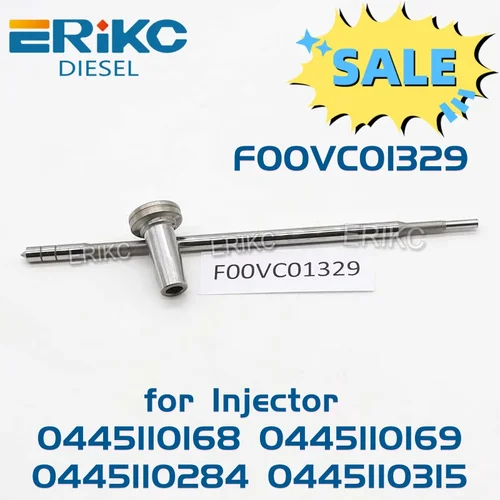 Imagen 1 del producto Válvula de Control de Inyector Diésel F00VC01329, Piezas de Boquilla de Combustible F 00V C01 329, Boquilla para 0445110168 0445110169 0445110284