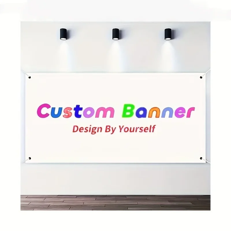 Custom Business Flags Banners Sales Events Store Opening Marketing Campaigns Durable Waterproof Fabric With Bright Graphics Etc