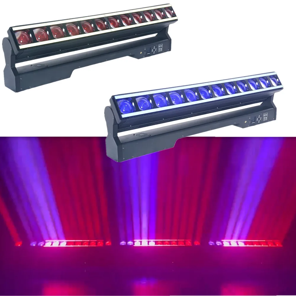 DJ ZOOM Moving Head Led Beam Wash DMX Stage Moving Head ZOOM Wash Beam Bar Matrix Bar 12*40W