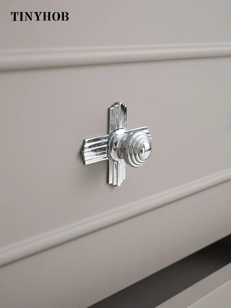 Tinyhob PVD золотая латунная мебель, маленькие ручки для шкафа, кухонного шкафа, выдвижных ящиков, домашний декор/сделай сам, креативная ручка для спальни