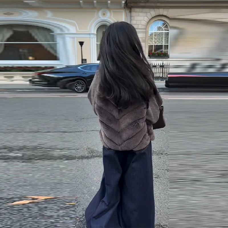 معطف عصري أنيق للخريف سترة نسائية عصرية متواضعة كاجوال أنيقة ودافئة أنيقة للحفلات ملابس الشارع للسيدات