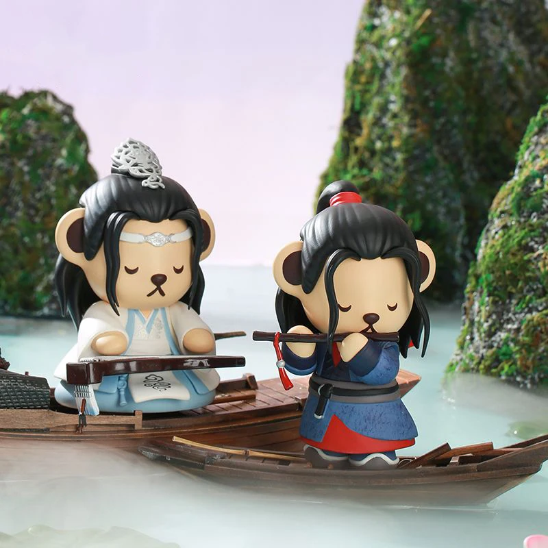 

Poodle Cos Mdzs The Untamed Figure Doll Mo Dao Zu Shi Figurines Cql Wei Wuxian Lan Wangji Ornament