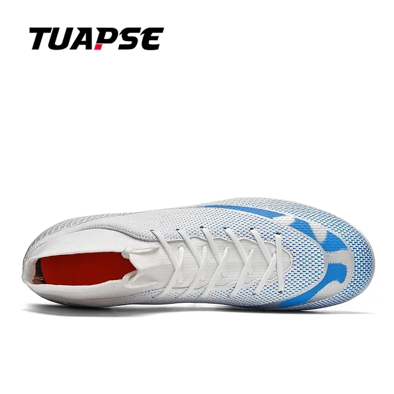 TUAPSE Mens Soccer Shoes Professional Soft Comfortable Teenager Quality Breathable Wear-Resistant Football Training Sneakers