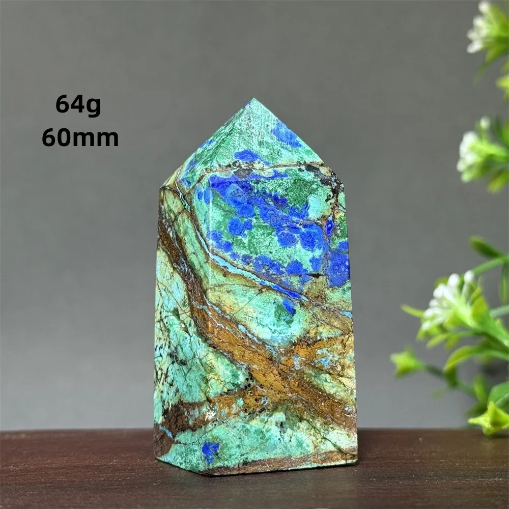 Natural Phoenix Pine Stone Mineral Specimen Crystal Tower Healing Meditation Energy Home Decoration Crafts