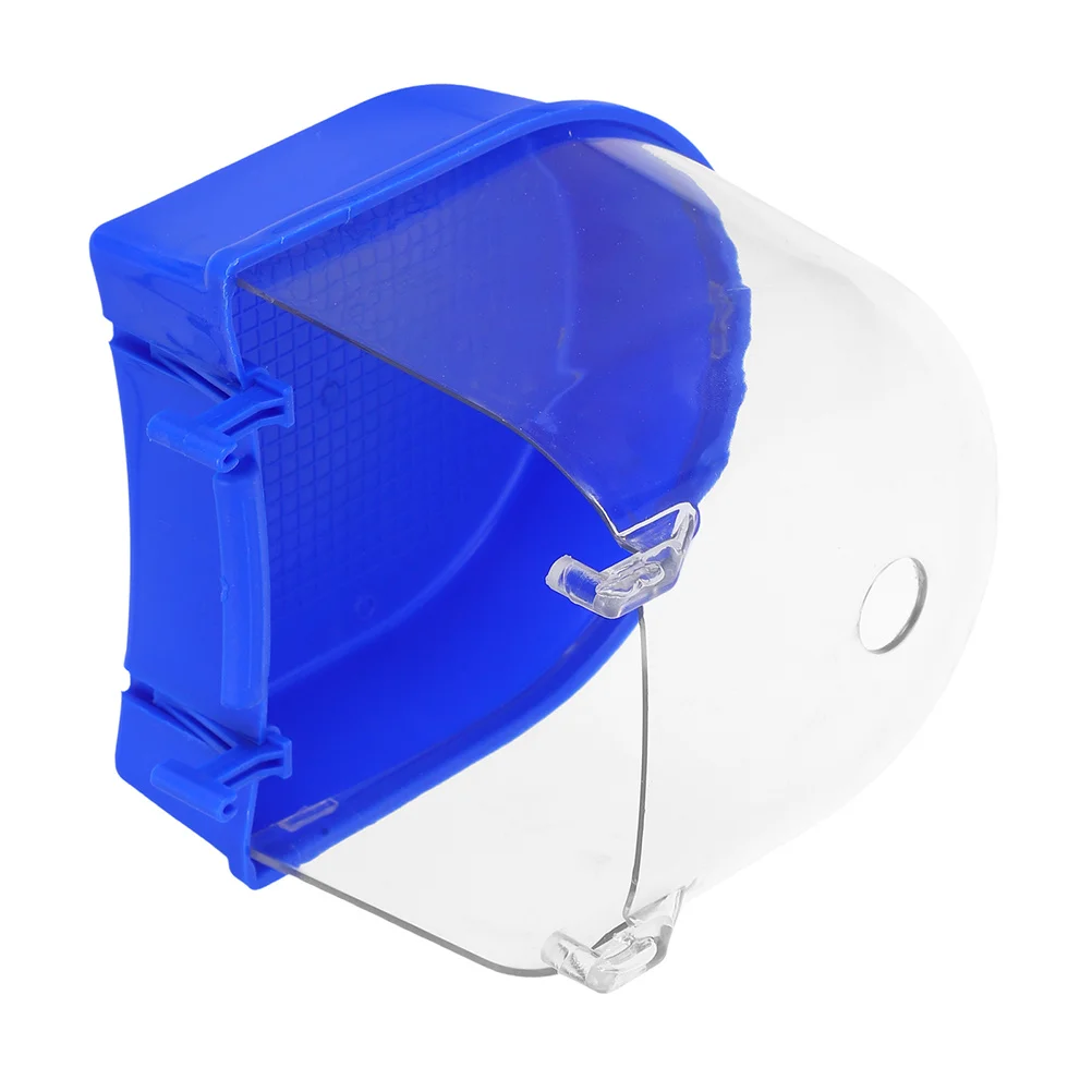 

Parrot Bathing Basin Heavy Duty Plastic Bird Bath Box Splashproof Edges Keeps Cage for Parakeets Lovebirds Cockatiels